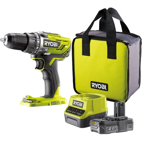 RYOBI 18V DRILL/DRIVER KIT RC18120-1C20 & RTB2373