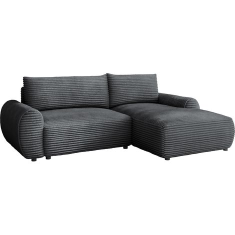 Sofá rinconero TrendyNest Strigina, Derecha, Función de descanso, Almacenaje, 267x177x93cm, 0
