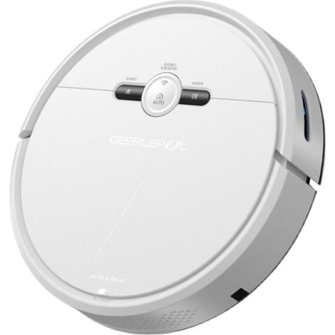 Aspirateur Laveur Robot Roborock– 2500 Pa, Sistema Anti-Enchevêtrement, Navigazione LiDAR Précise, Autonomie Longue Durée, Controllo tramite App,Idéal Animaux & Tapis, Blanc (1/4)