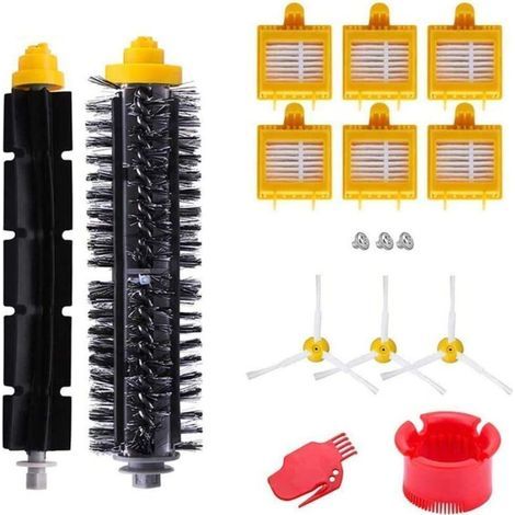 Kit de repuestos para filtros y cepillos de aspiradoras robot Roomba (kit de 24 piezas) (1/5)