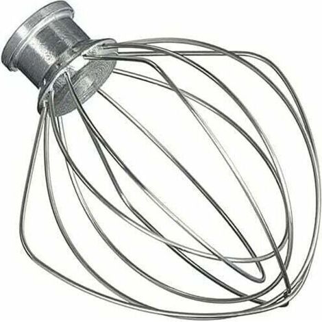 Schneebesen aus Edelstahl, kompatibel mit KitchenAid K45WW WP9704329 KSM150 KSM160 K45 KSM90 Roboterzubehör (1/4)