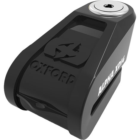 Antivol de disque de frein moto Oxford Alpha XD14, noir, 14 mm