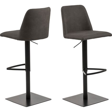 Avanja Barhocker Drehfunktion, Gaszylinder grau.