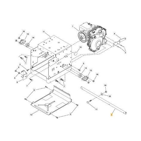 ASSE ORIGINALE STIGA - 1812-2225-01