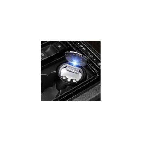 Cendriers pour BMW Série 5, Série 3, Série 1, X1-X6 - Accessoire intérieur multifonctionnel (noir) (1/2)