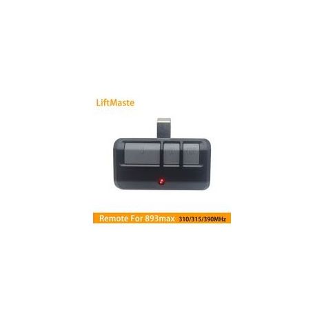 Télécommande universelle pour barrières et portes de garage – Compatible avec les systèmes 315 MHz et 390 MHz – Programmation facile – Pour remplacer ou ajouter des télécommandes – lsw-Crezuo (1/4)