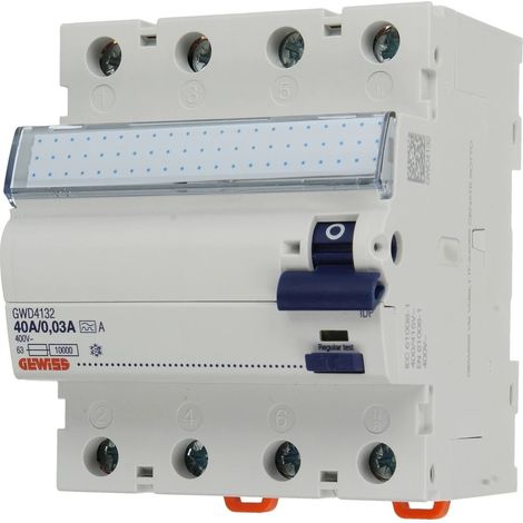 Interrupteur différentiel 40A 0,03A