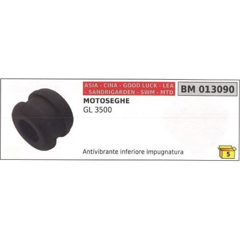 Antivibrante inferiore impugnatura ASIA per motosega GL 3500 GL3500 013090