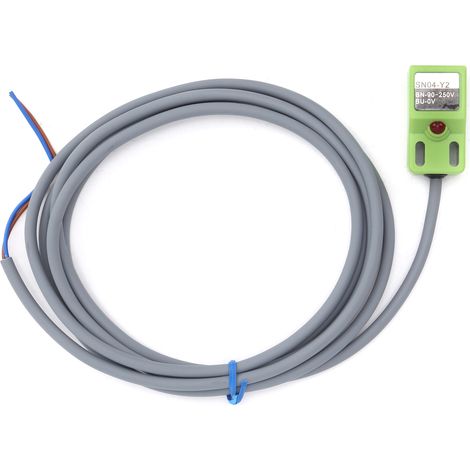 BERM Näherungsschalter, quadratischer induktiver 3-Draht-NPN-Sensor SN04-Y2, DC 10–30 V, 300 mA, 4 mm (1/5)