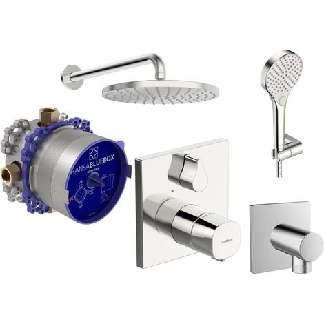 Hansa HANSALIVING Thermostat Duschsystem Komplettset (1/5)