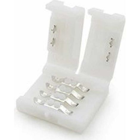 Conector de tira LED RGB SMD5050 de 4 pines V-TAC blanco (1/3)