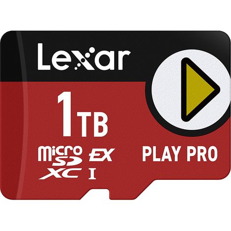 Scheda di memoria Lexar PLAY Pro microSD Express 7.1 da 1 TB (1/5)