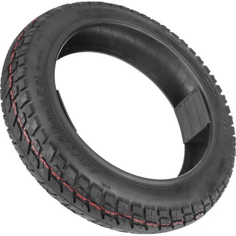 Pneu tubeless de marque Ulip 66-254 14x2.50 adapté aux vélos, vélos électriques et motos. (1/5)