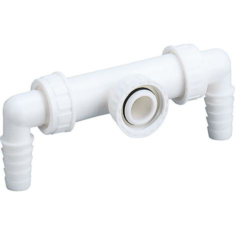 Dallmer raccord double pour lave-linge pour siphon HL 400 1 (1/2)