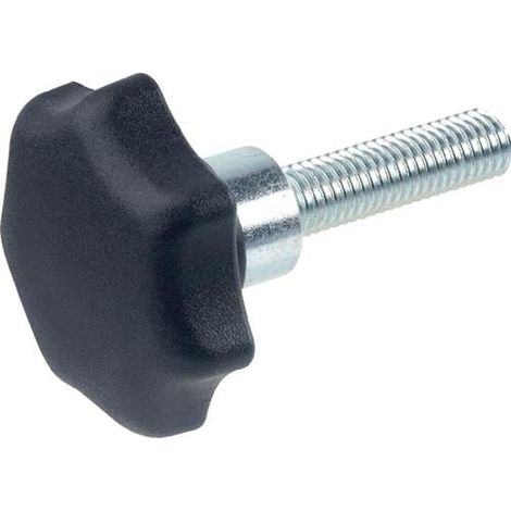 Ganter Norm Sterngriff GN 6336.4 Sterngriffschraube 6336.4-ST-50-M10-40 (1/4)