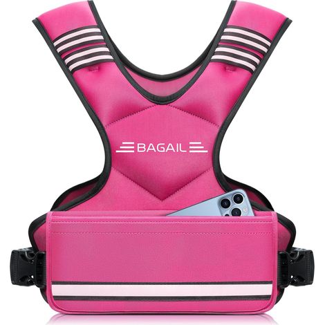 Gilet Lesté Pour La Musculation, Plaques De Fer Amovibles, Tour De Poitrine Réglable, Gilet De Fitness Robuste Pour Homme Et Femme,Le Yoga Et Les Exercices d'Aérobic. (1/5)