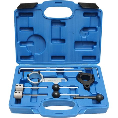 Set di strumenti per bloccare e fissare la distribuzione per motori VAG 1.4, 1.6, 2.0 TDI, Breckner Germany