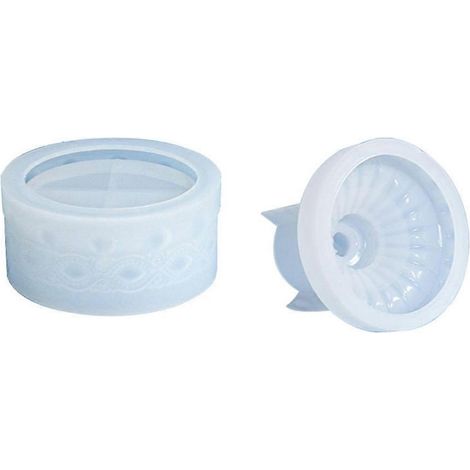 Moule à colle en forme de goutte de cristal DIY, pot à bougie, boîte de rangement, ornement, moule à miroir pour bijoux