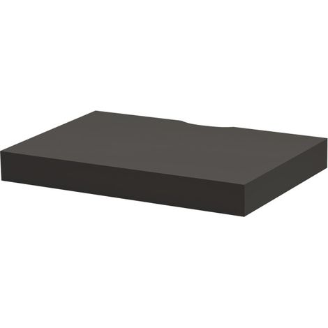 Dolle Wandregal Bigboard Media 44,5 x 30 cm 50 mm schwarz Wandregal