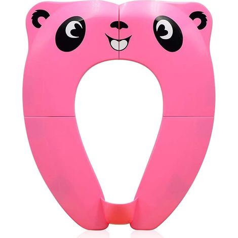 rducteur De Sige De Toilette Pour Bb (rose), Housse De Sige De Toilette Pliable Pour Enfants, Housse De Sige De Toilette Portable Pour Garons Et F (1/5)