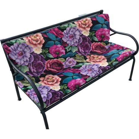 Cuscino da giardino impermeabile per altalena Bertoni Enigma 120x40+40, con fodera removibile. (1/5)