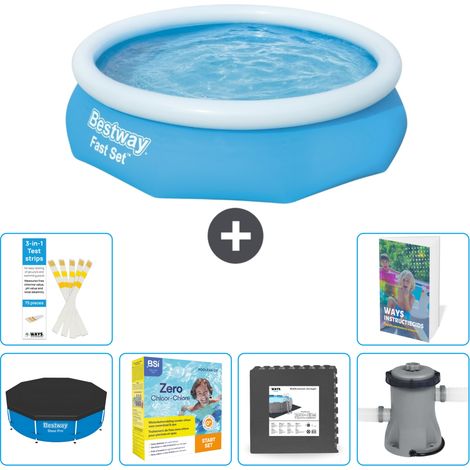 Bestway Piscina Bestway Fast Set Rotonda - 305x76 cm - 7-pezzi  S85