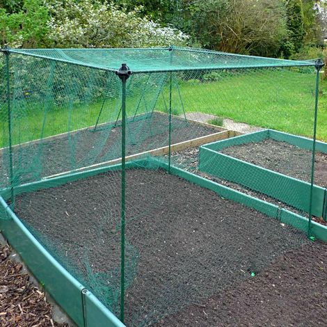 No Frills Fruit & Veg Cage Frame Only (No Net) - 2.4m x 1.2m x 1m high (1/5)
