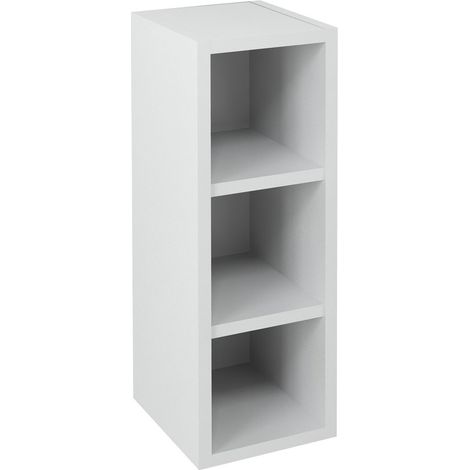 Boîte étagère ouverte ESPACE 20x60x22cm, blanc (1/3)