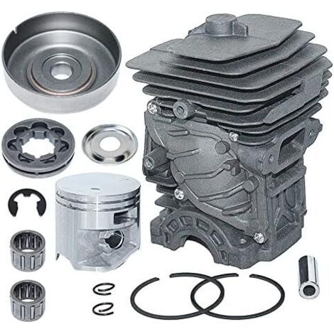 Kit de piston de cylindre 44 mm pour tronçonneuse Stihl MS251 – Remplacement efficace – Alésage 44 mm – Performance optimale (1/5)