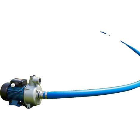 Tuyau de décharge d'eau, diamètre 1,5", longueur 50 pieds, pression de travail maximale 6 bars, pression de rupture maximale 18 bars, matériau PVC flexible (1/5)