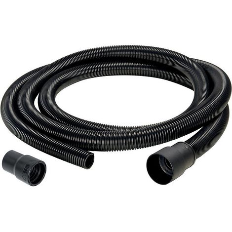Mirka – Tuyau d'extraction antistatique 27 mm x 4 m – MIN6519411 – Flexible pour aspiration centralisée – Adaptateur inclus pour ponceuses