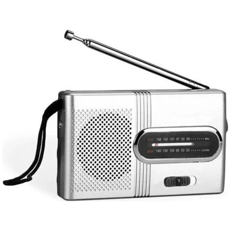 Retro style mini pocket radio 2 bands AM-FM, battery powered BC-R21 (1/5)