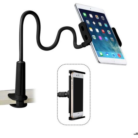 Support col de cygne universel, support de tablette col de cygne 80 cm, support de table, support de téléphone portable, réglabl (1/4)