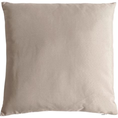Coussin Déco Uni "Basic" 40x40cm Naturel (1/2)