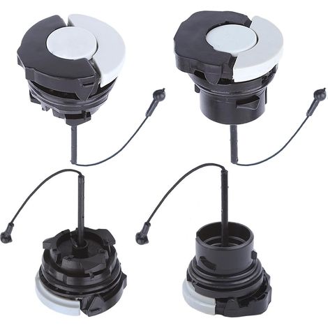 LinDuxe Confezione da 4 tappi per serbatoio carburante per motosega STIHL MS171 MS181 MS210 MS230 MS240 MS250 MS260 MS192 MS211 MS200 MS360 (2 tappi per serbatoio carburante e 2 tappi per olio)