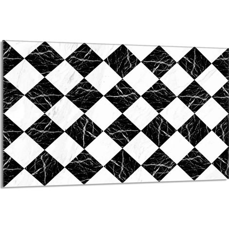 Lastra protettiva in vetro per stufa 80x52 Mosaico (1/5)