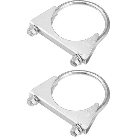 Colliers D'Échappement En U À Boulon Rond 2 Pièces (1/5)