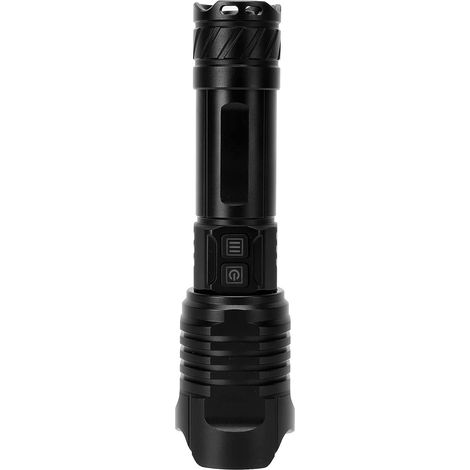 Qcwwy Lampes de Poche Lampe LED Zoomable 2500LM avec Affichage la (1/5)