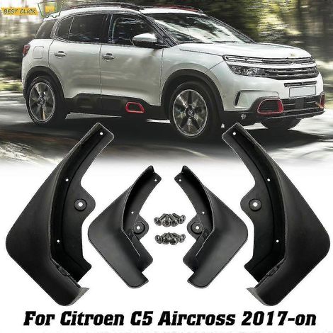 Bavettes avant et arrière pour Citroën C5 Aircross 2017-2020 - Garde-boue - Référence OEM : 1636054780 (1/5)