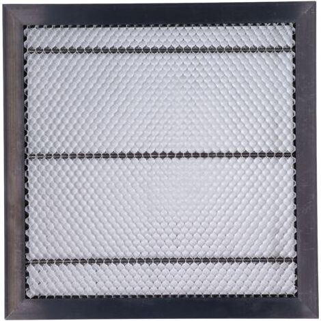 Table de travail en nid d'abeille, plaque de lit de travail, panneau de Plate-forme pour gravure Laser, découpe 300x300x22mm (1/5)