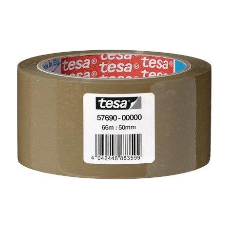 NASTRO IMBALLO AVANA SILENT PP 57690 TESA - PPL MM 50 ML 66- 36 pezzi