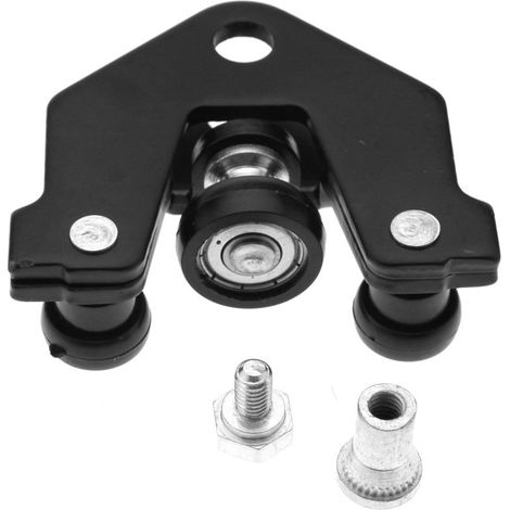Guide de rouleau porte coulissante et charnière en bas / gauche Compatible pour 00-10 (1/3)