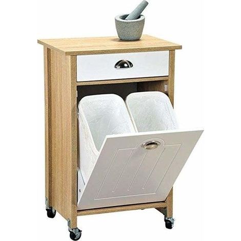 Kesper Barra a rotelle rovere sonoma 50 cm larga