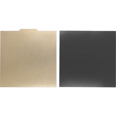 Doppelseitige Bauplatte 290x290mm, glatte, diamantstrukturierte PEO-3D-Druckerplattform mit Magnetfuß für Ender 6 (1/5)