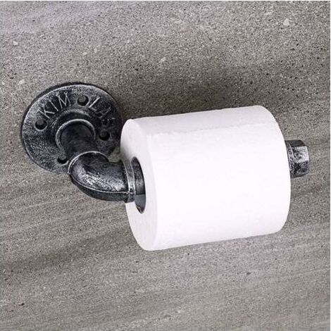 PA Vintage Industrieller Wand-Toilettenpapierhalter Badezimmeraccessoire (1/4)