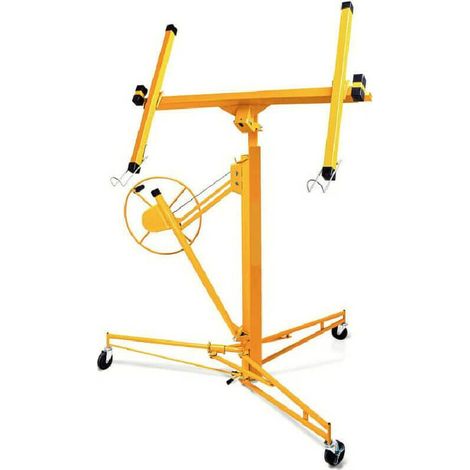 SOLLEVATORE PANNELLI CARTONGESSO ALZA LASTRE PORTATA 68 KG CONTROSOFFITTI 156 (1/3)