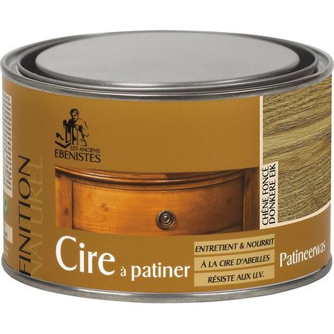 CIRE A PATINER 300ML CHENE FONCE - Les anciens ébénistes