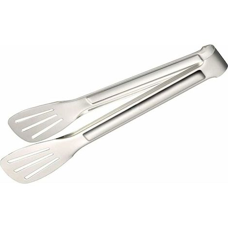 Tongs de Cuisine, Pince Barbecue en Acier Inoxydable, Pince de Cuisson, Cuisson en Acier Inoxydable et Revêtement en Plastique Poignée Pince (1/5)
