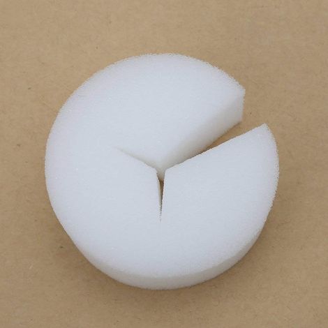 BDD 50 pièces/ensemble d'outils de jardinage en éponge pour système de culture hydroponique de légumes (50x30mm) (1/4)