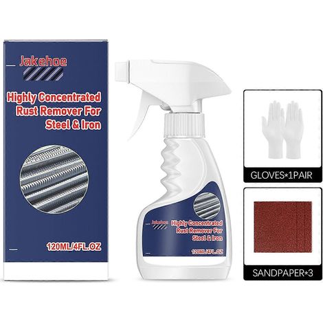 1 pièceKit de polissage pour métaux avec gants et papier de verre, nettoyant multi-usages pour l'éclat des surfaces en acier et en fer, élimination des taches de rouille et polissage brillant des méta (1/5)